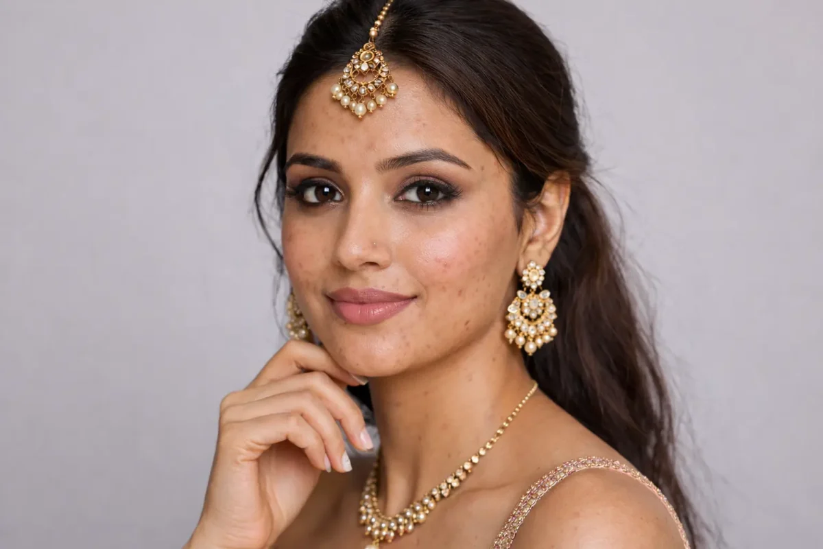 after retouching result